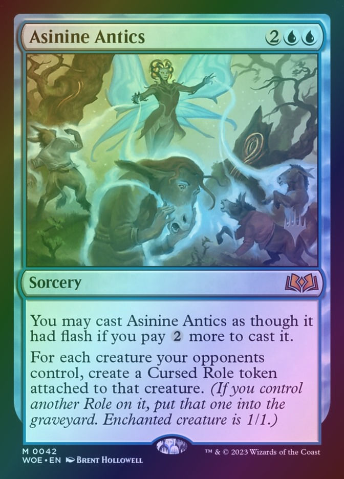 Asinine Antics (PWOE) (42p) / Foil