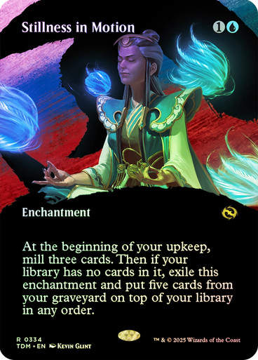 Stillness in Motion (TDM) (334) / Foil / Showcase BL