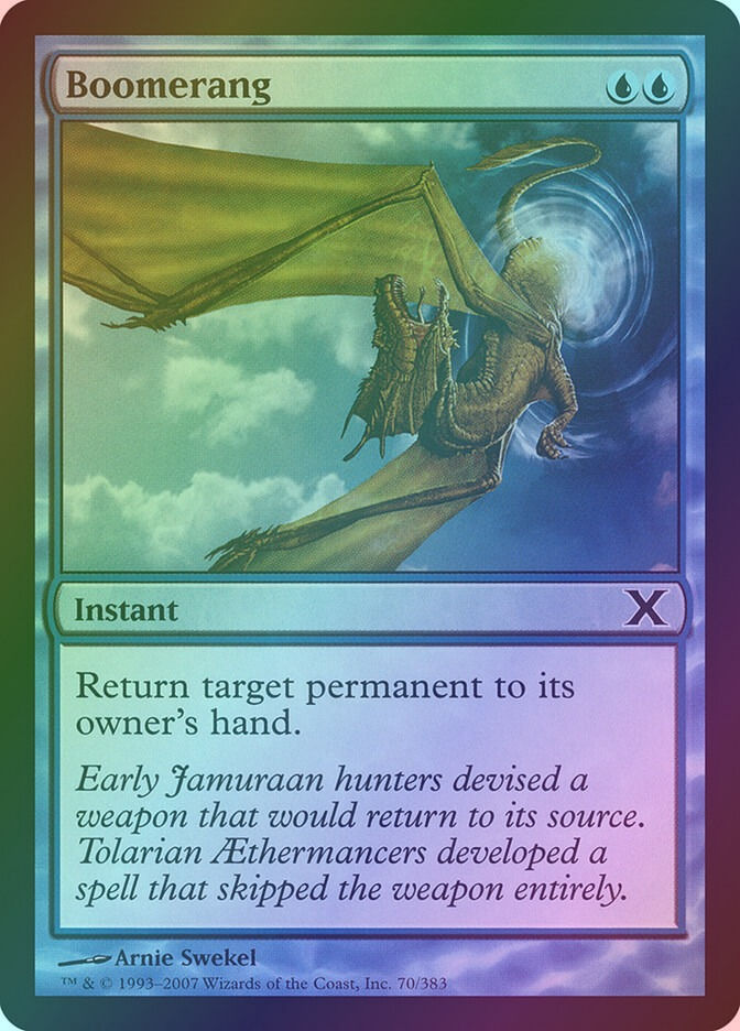 Boomerang (10E) (70) / Foil