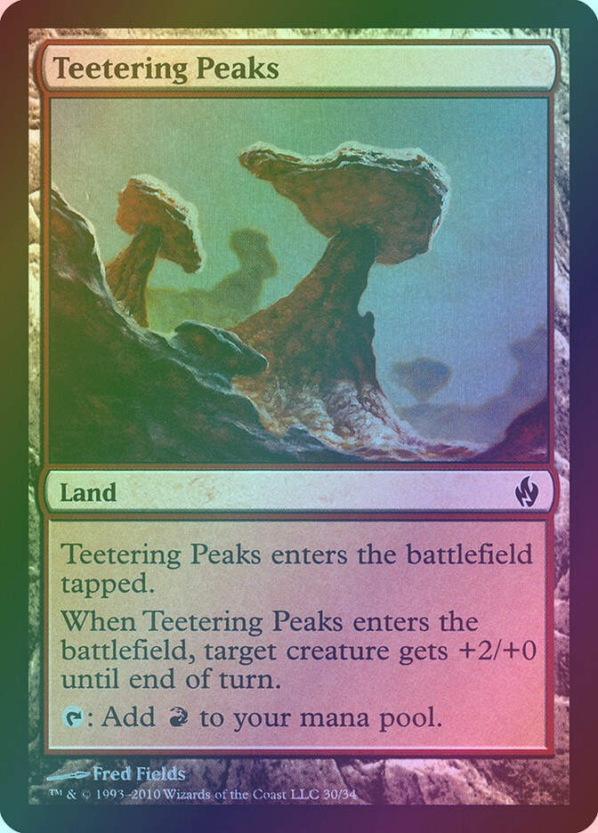 Teetering Peaks (PD2) (30) / Foil