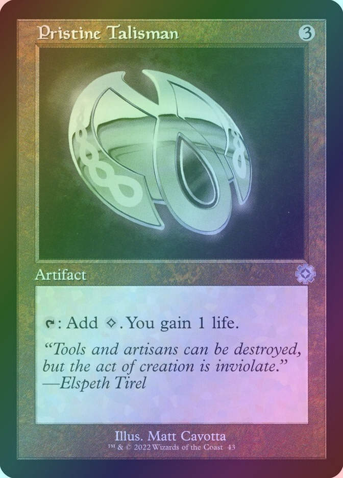 Pristine Talisman (BRR) (43) / Foil