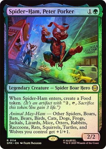 Spider-Ham, Peter Porker (SPM) (114) / Foil