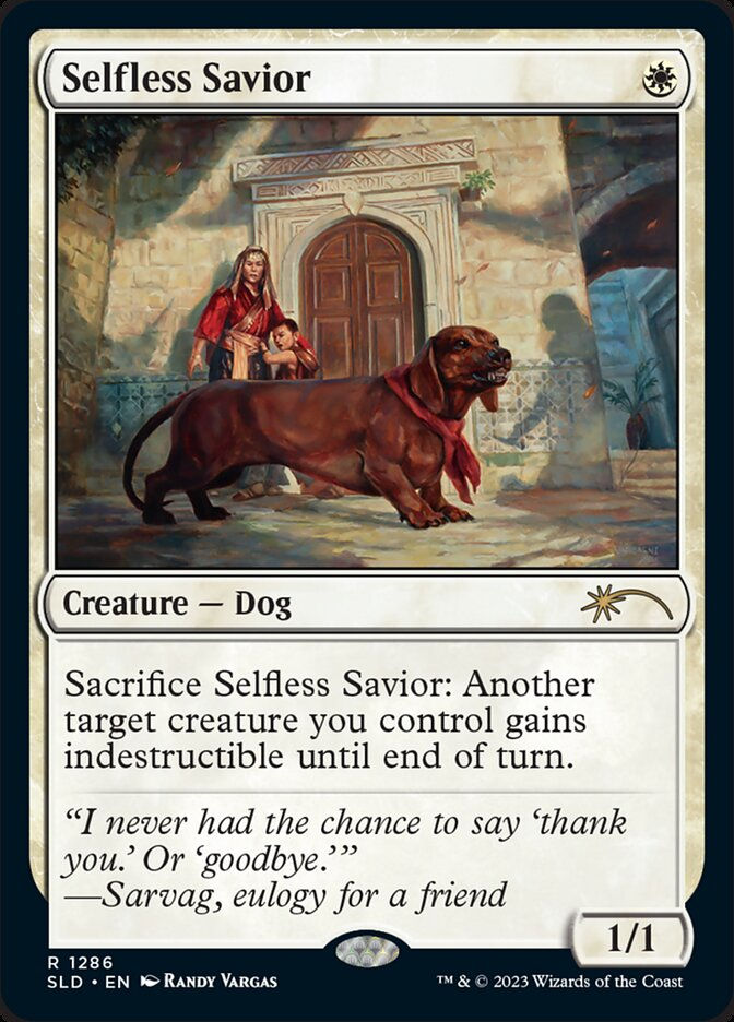 Selfless Savior (SLD) (1286)