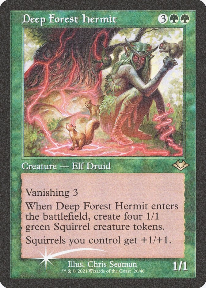 Deep Forest Hermit (H1R) (20) / Foil Etched