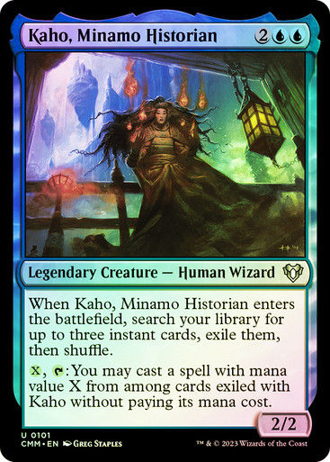 Kaho, Minamo Historian (cmm) / Foil