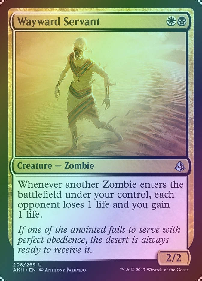 Wayward Servant (AKH) (208) / Foil