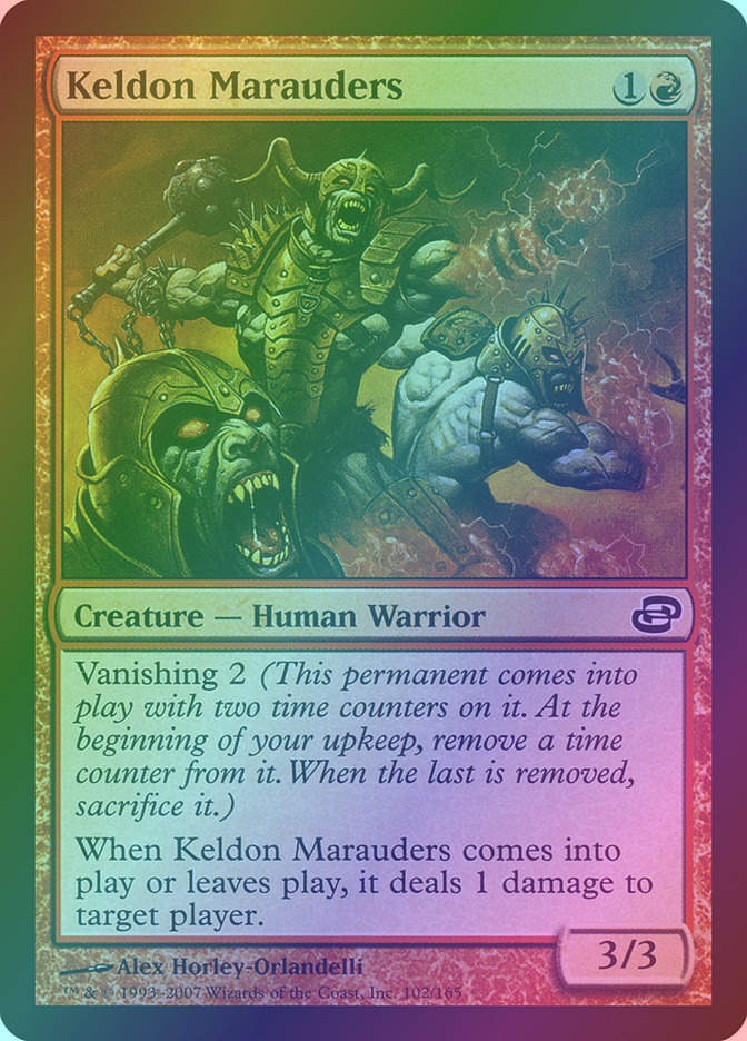 Keldon Marauders (PLC) (102) / Foil
