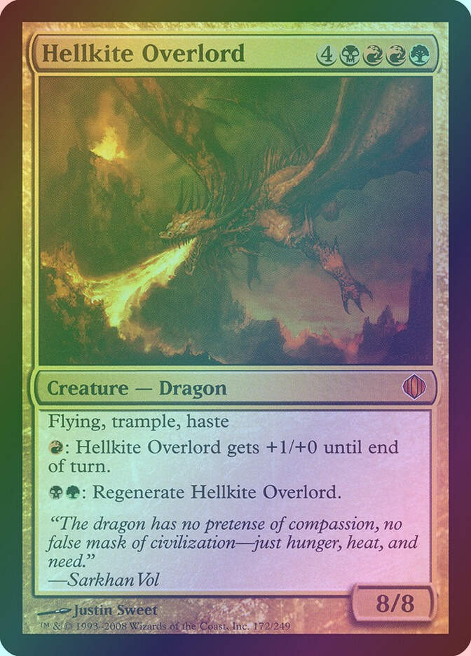 Hellkite Overlord (ALA) (172) / Foil