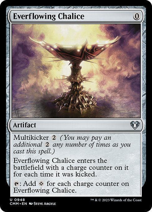 Everflowing Chalice (cmm) (Commander Deck)