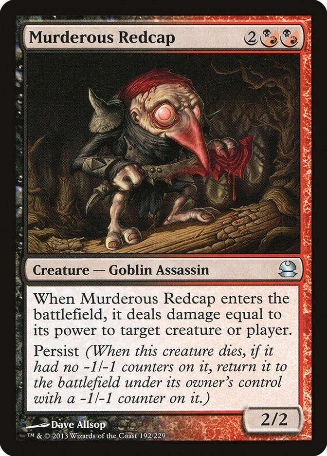 Murderous Redcap (mma)