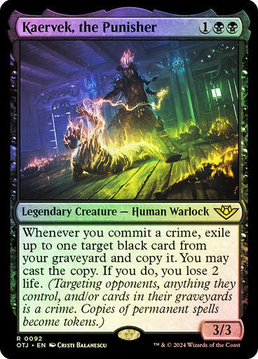 Kaervek, the Punisher (otj) (92) / Foil