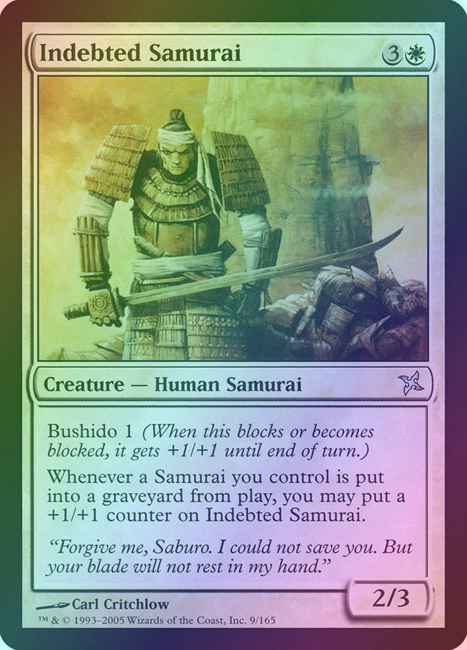 Indebted Samurai (BOK) (9) / Foil