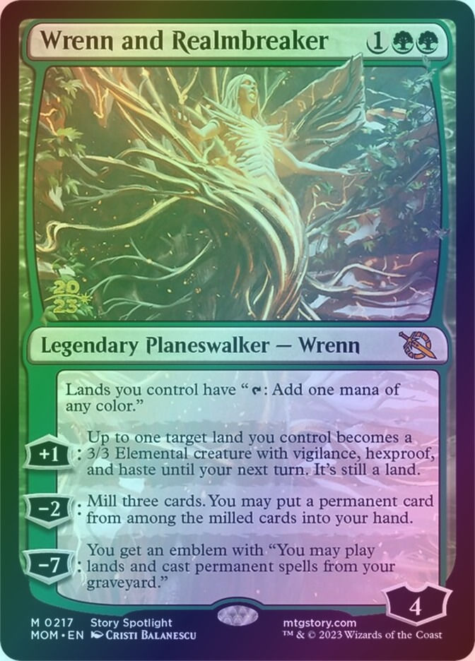 Wrenn and Realmbreaker (PMOM) (217s) / Foil