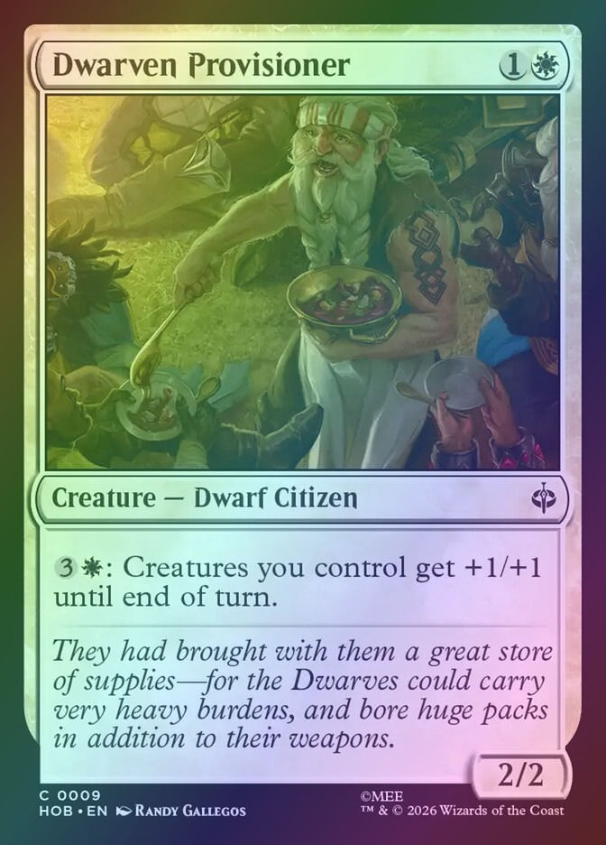 Dwarven Provisioner (HOB) (9) / Foil