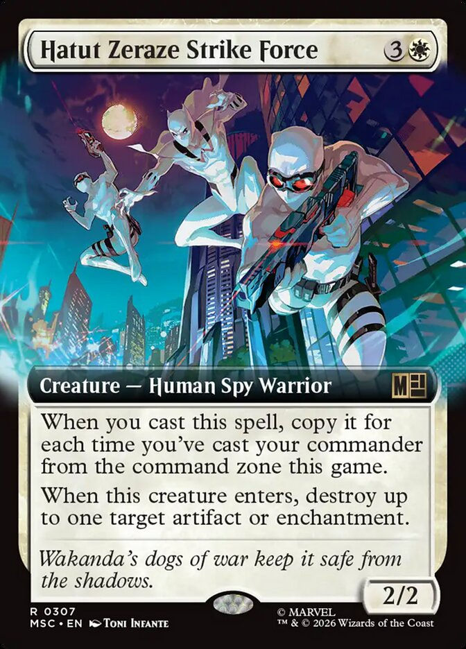 Hatut Zeraze Strike Force (MSC) (307) / Extended Art