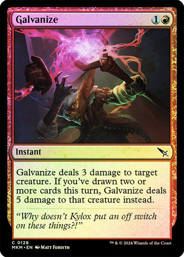 Galvanize (mkm) (128) / Foil