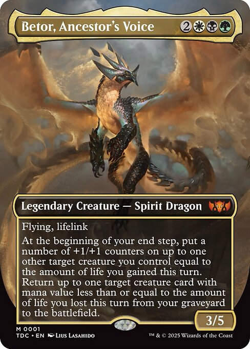 Betor, Ancestor's Voice (TDC) (1) / Borderless