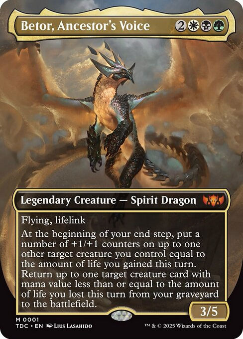 Betor, Ancestor's Voice (TDC) (1) / Borderless