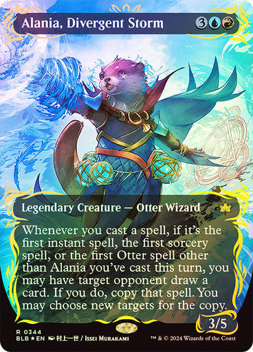 Alania, Divergent Storm (blb) (344) / Raised Foil