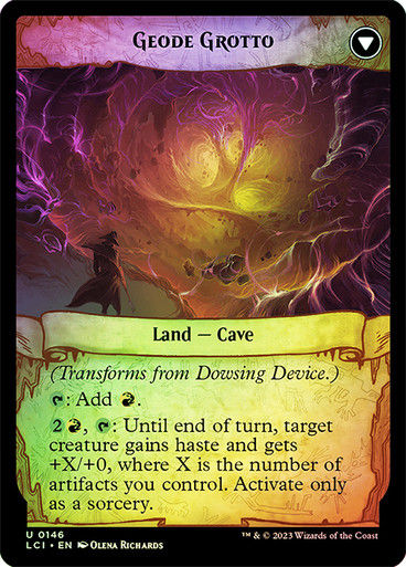 Dowsing Device // Geode Grotto (lci) / Foil — cara 2 de 2