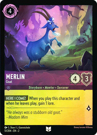 Merlin - Goat (LOR_ROF) / Foil