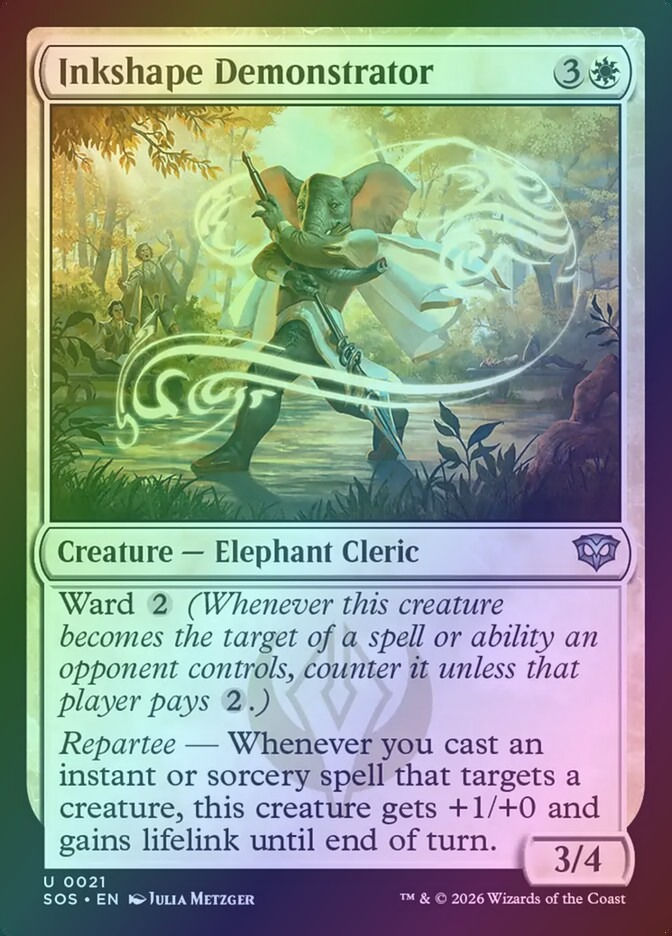 Inkshape Demonstrator (SOS) (21) / Foil