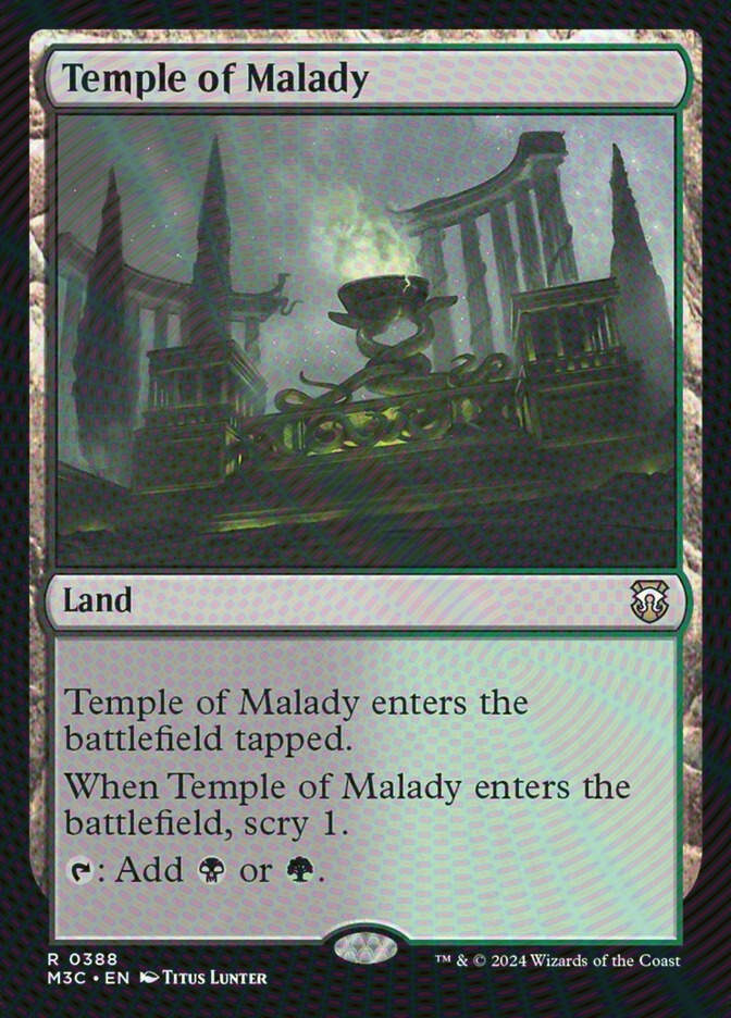 Temple of Malady (M3C) (388) / Ripple Foil