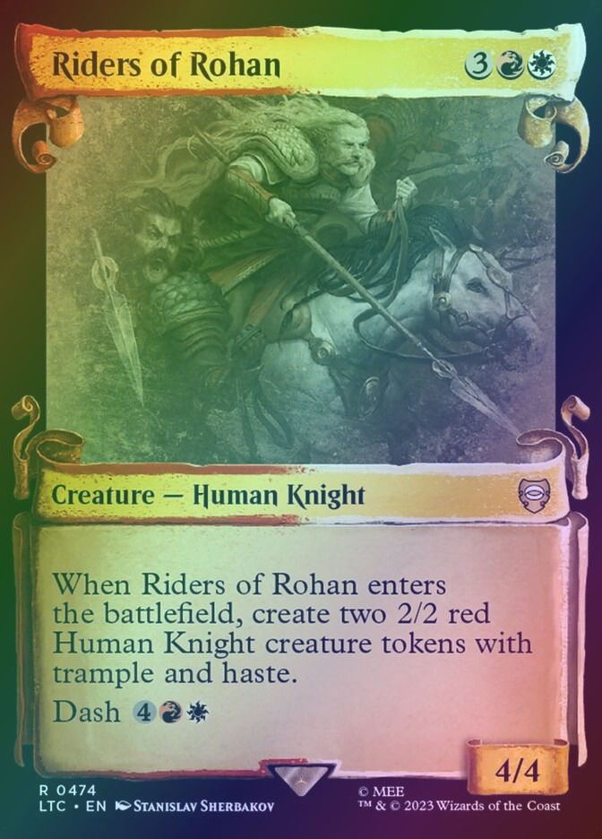 Riders of Rohan (LTC) (474) / Showcase / Foil