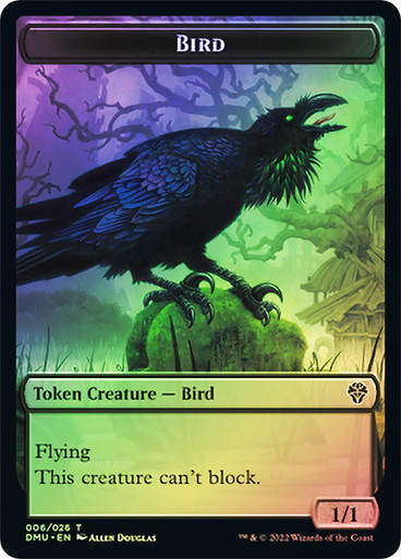 Bird (Black) (TDMU) / Foil