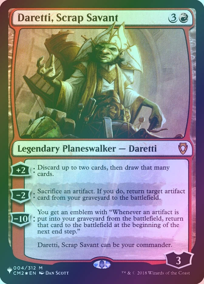 Daretti, Scrap Savant (PLST) (CM2-4) / Foil