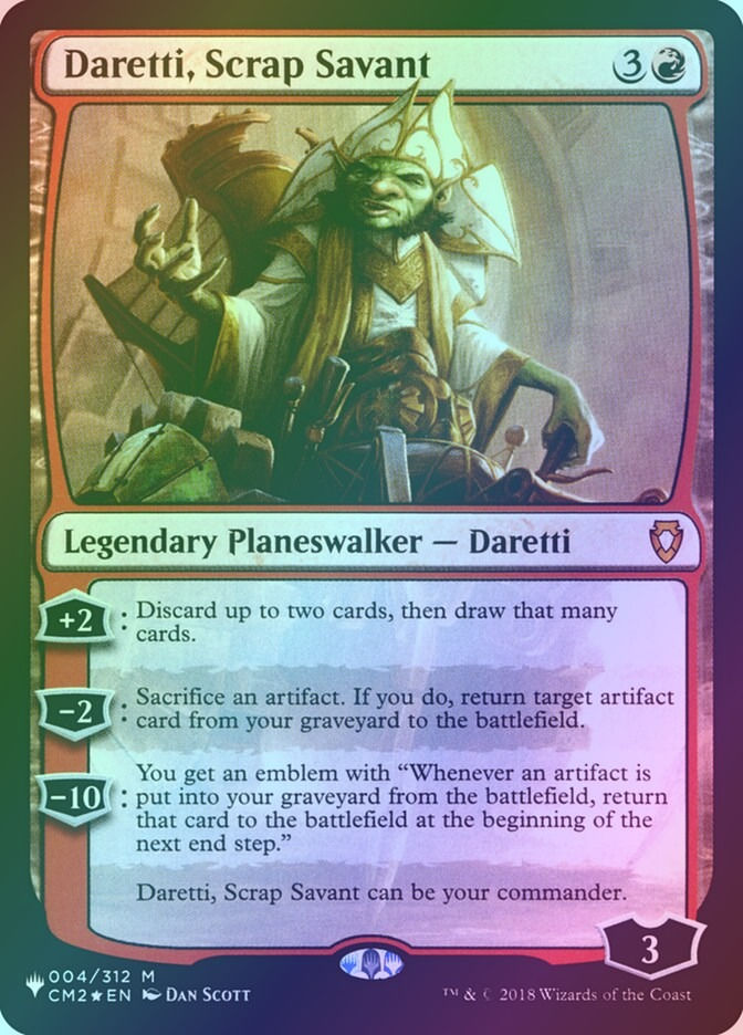 Daretti, Scrap Savant (PLST) (CM2-4) / Foil