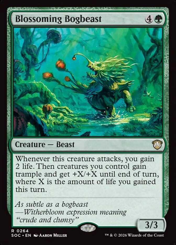 Blossoming Bogbeast (SOC) (264)