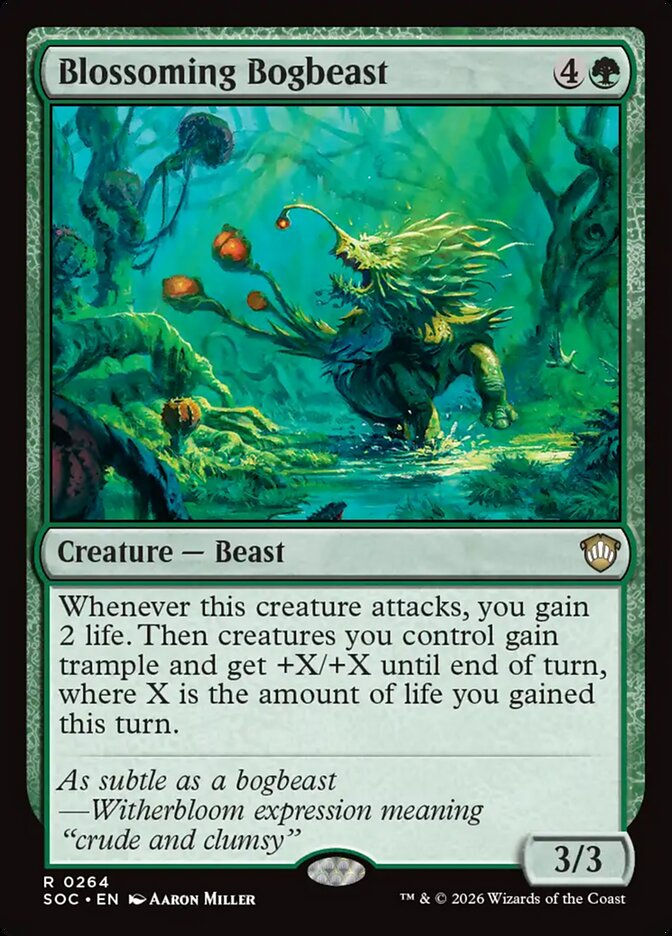 Blossoming Bogbeast (SOC) (264)