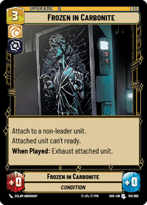 Frozen in Carbonite (SHD_#193/262)