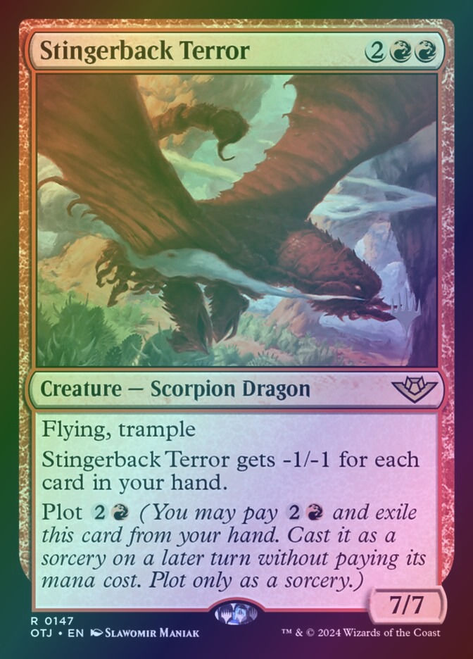 Stingerback Terror (POTJ) (147p) / Foil