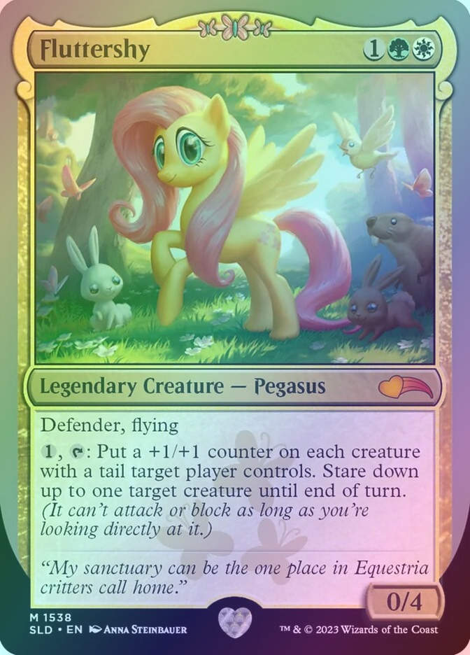 Fluttershy (SLD) (1538) / Foil