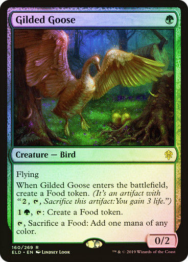 Gilded Goose (ELD) (160) / Foil
