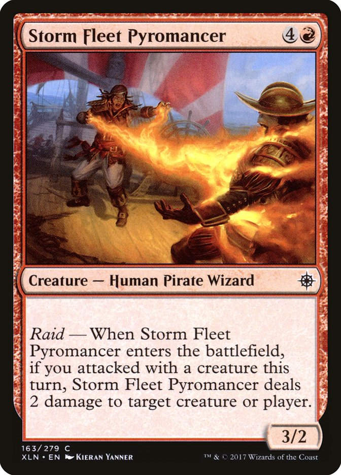 Storm Fleet Pyromancer (XLN) (163)