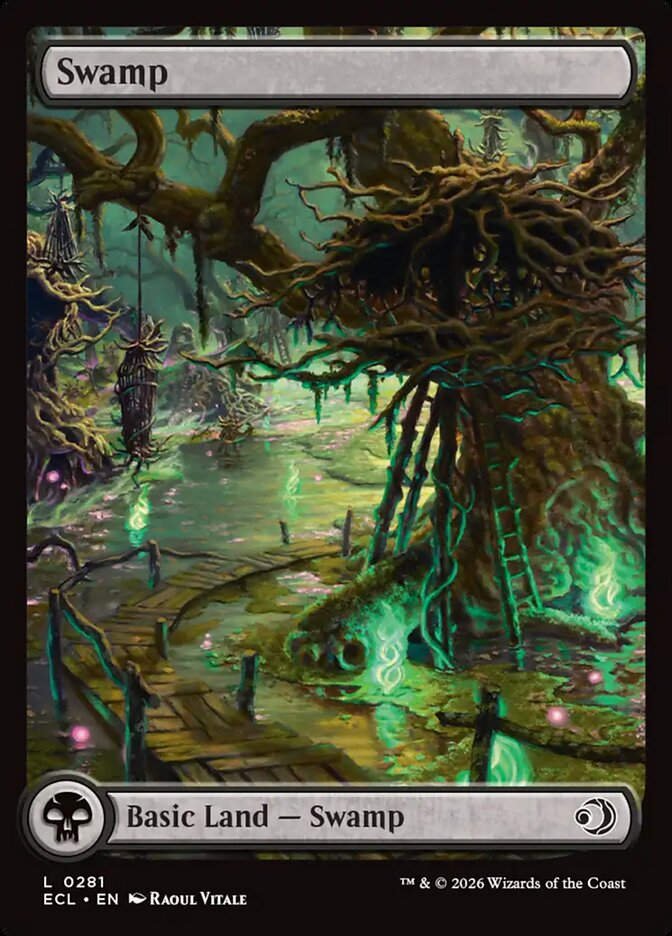 Swamp (ECL) (281) / Full Art