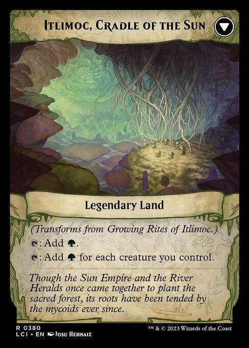 Growing Rites of Itlimoc // Itlimoc, Cradle of the Sun (lci) / Extended Art — cara 2 de 2
