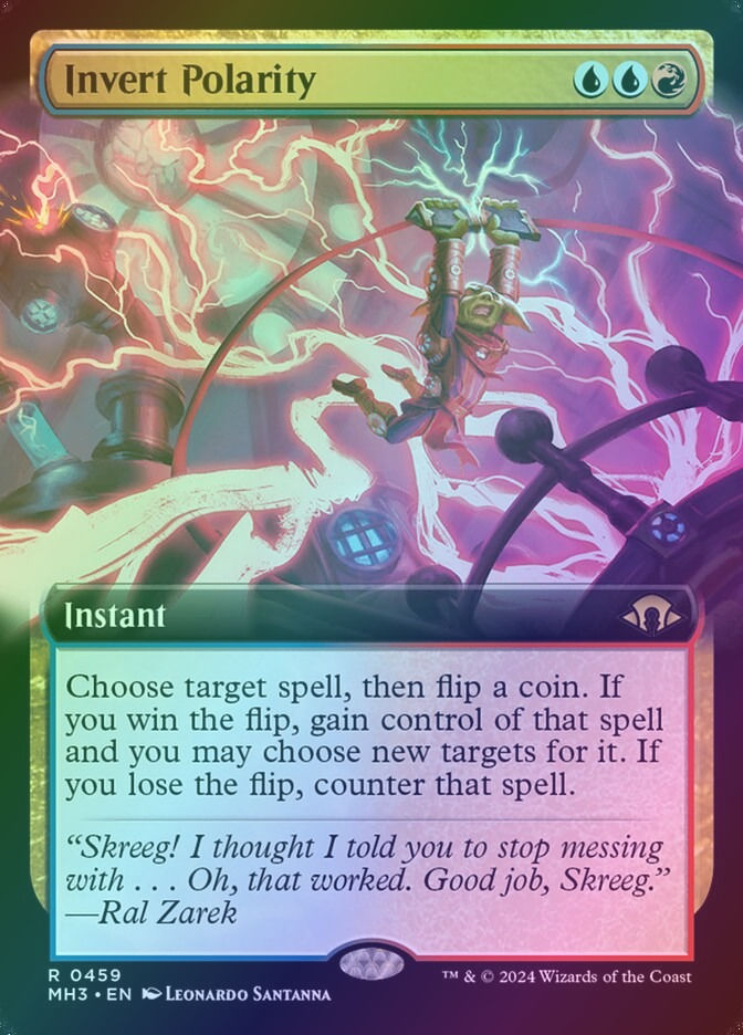 Invert Polarity (MH3) (459) / Extended Art / Foil