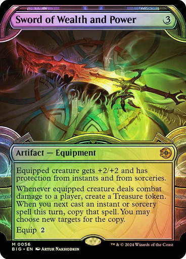 Sword of Wealth and Power (BIG) (56) / Showcase / Foil
