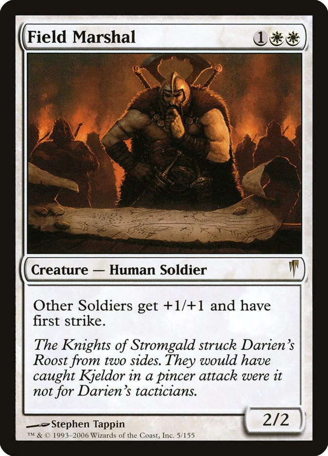 Field Marshal (CSP) (5)