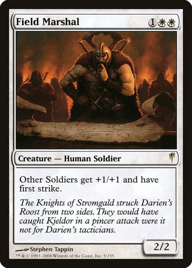 Field Marshal (CSP) (5)