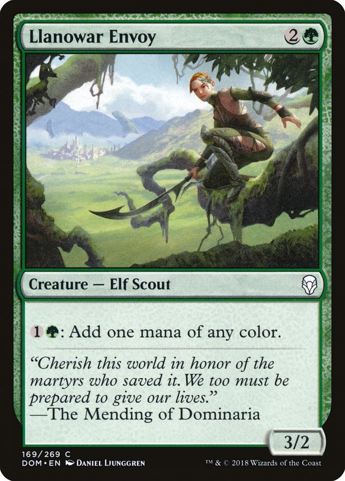 Llanowar Envoy (DOM) (169)