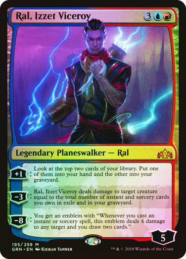 Ral, Izzet Viceroy (GRN) (195) / Foil