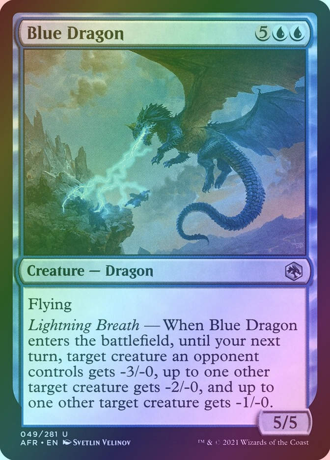 Blue Dragon (AFR) (49) / Foil