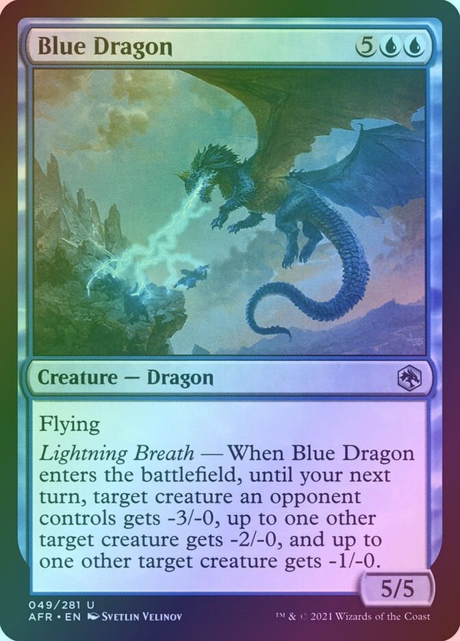Blue Dragon (AFR) (49) / Foil