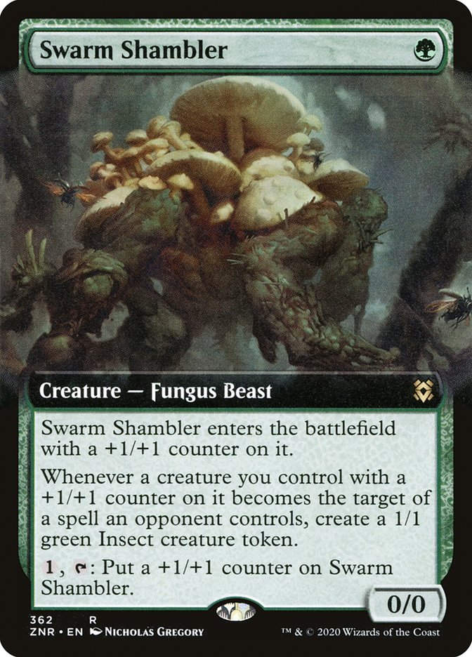 Swarm Shambler (ZNR) (362) / Extended Art