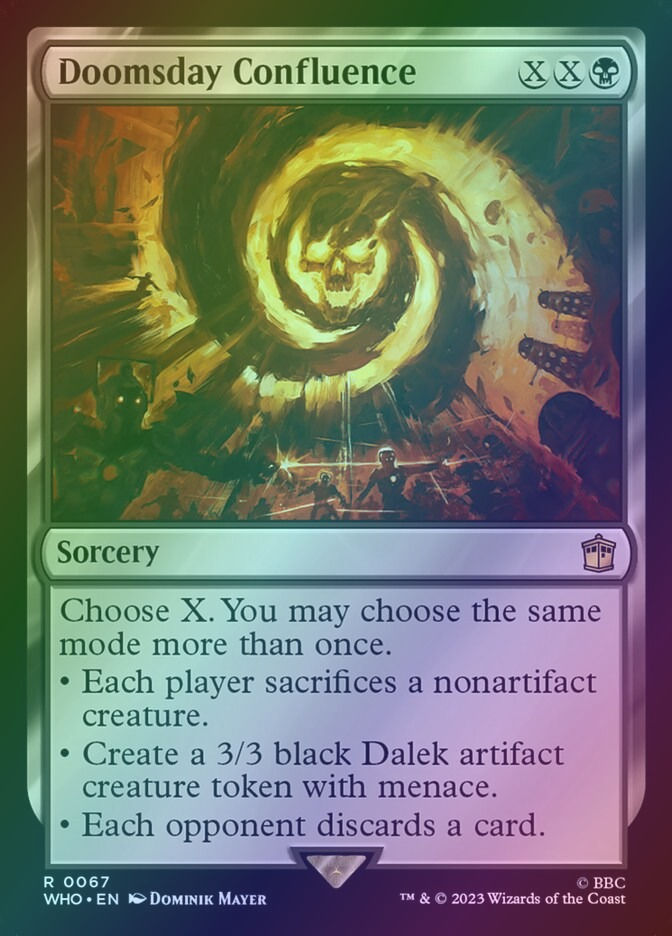 Doomsday Confluence (WHO) (67) / Foil